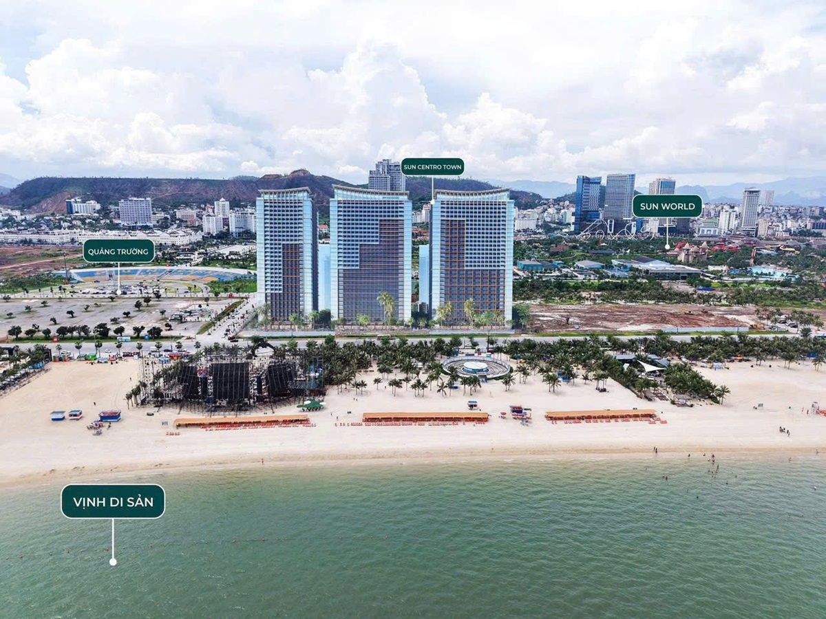 Vị trí chung cư Sun Centro Tower Hạ Long
